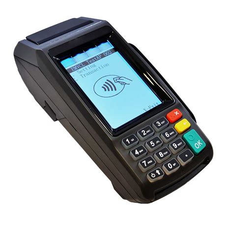 credit card payment terminal.